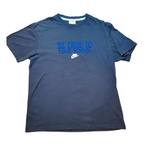 Vintage Nike dunk t shirt Fits Medium Blue